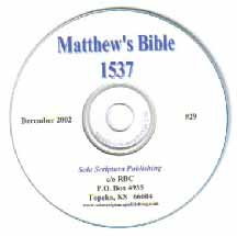 Matthew's Bible 1537